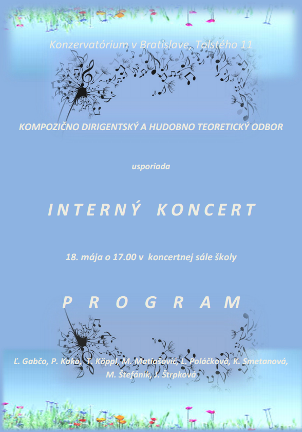 Interný Koncert